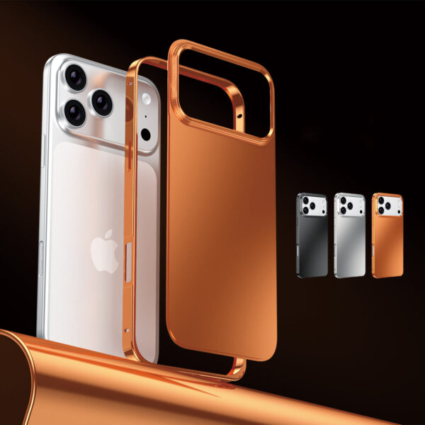 Armor King Sea Horse Buckle Aluminum Alloy Frame Micro-frosted Back Plane Cover Case